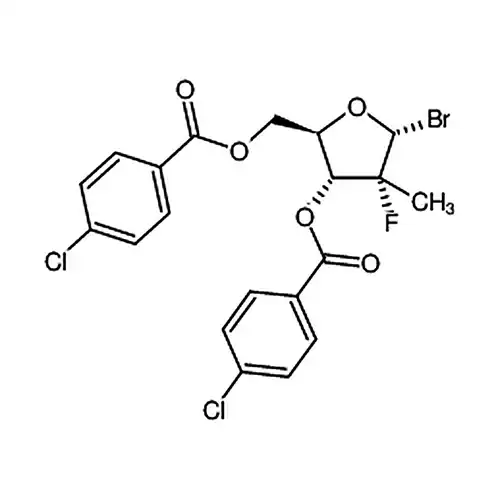 [(2R，3R，4R，5R)-5-BROMO-3-(4-CHLOROBENZOYLOXY)-4-FLUORO-4-METHYLOXOLAN-2-YL]METHYL 4-CHLOROBENZOATE