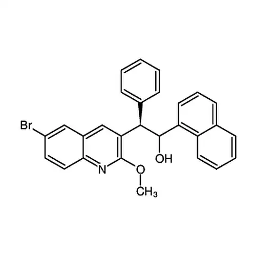 2-(6-溴-2-甲氧基喹啉-3-基)-1-(萘-1-基)-2-苯基乙醇