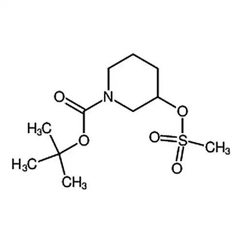 N-Boc-3-OMS-哌啶
