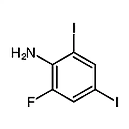 2-氟-4,6-二碘苯胺