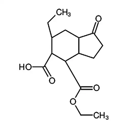 (3aS，4S，5S，6R，7aS)-4-(乙氧基羰基)-6-乙基-1-氧代八氢-1H-茚-5-羧酸