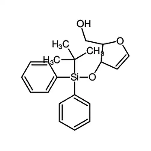 1，4-脱水-2-脱氧-3-O-[(叔丁基)二苯基硅]-D-赤式-戊-1-烯糖醇