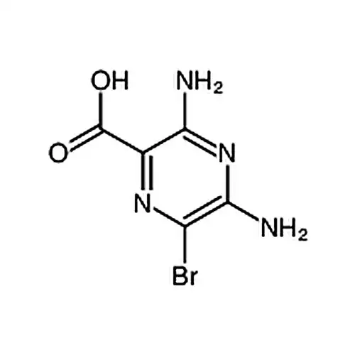 3,5-二氨基-6-溴吡嗪-2-羧酸