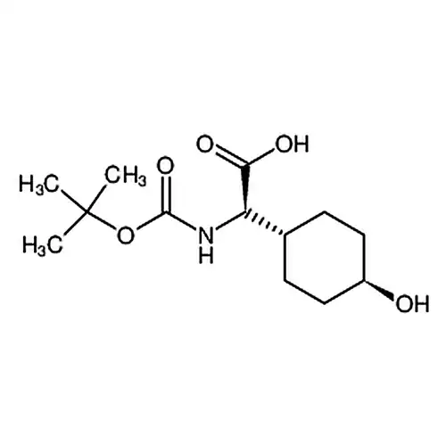 (R)-2-(叔丁氧羰基氨基)-2-((1R，4R)-4-羟基环己基)乙酸