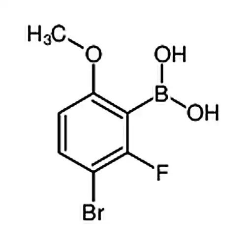 3-溴-2-氟-6-甲氧基苯硼酸