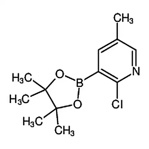 2-氯-5-甲基-3-(4,4,5,5-四甲基-1,3,2-二氧硼杂环戊烷-2-基)吡啶