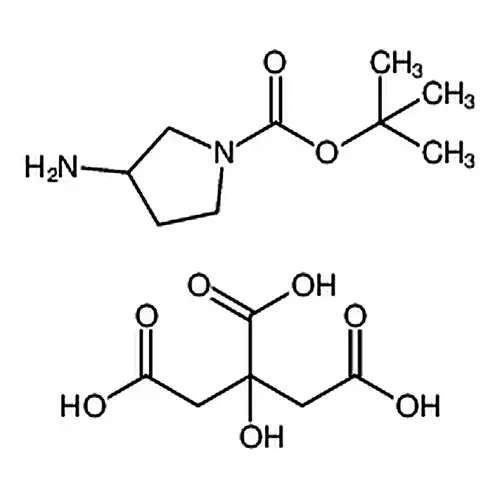 3-氨基吡咯烷-1-羧酸2-羟基丙烷-1，2，3-三羧酸叔丁酯