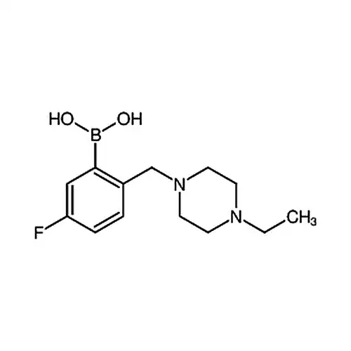 (2-((4-乙基哌嗪-1-基)甲基)-5-氟苯基)硼酸