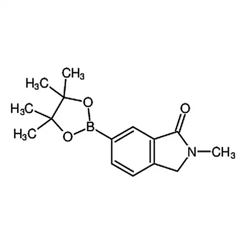 2-甲基-6-(4,4,5,5-四甲基-1,3,2-二氧硼戊烷-2-基)异吲哚啉-1-酮