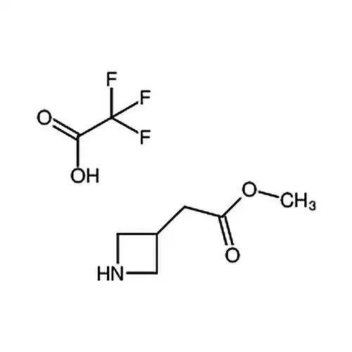 2-(氮杂环丁烷-3-基)乙酸甲酯 2，2，2-三氟乙酸盐
