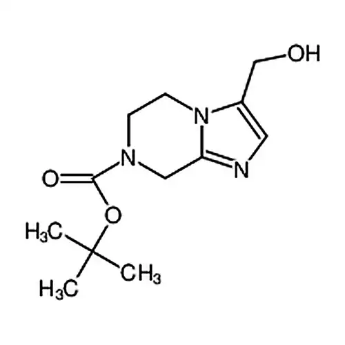 3-(羟甲基)-6，8-二氢-5H-咪唑并[1，2-a]吡嗪-7-羧酸叔丁基酯