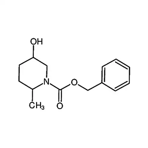 5-羟基-2-甲基-哌啶-1-羧酸苄酯