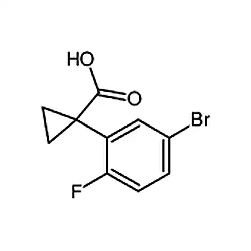 1-(2-氟-5-溴苯基)环丙烷甲酸