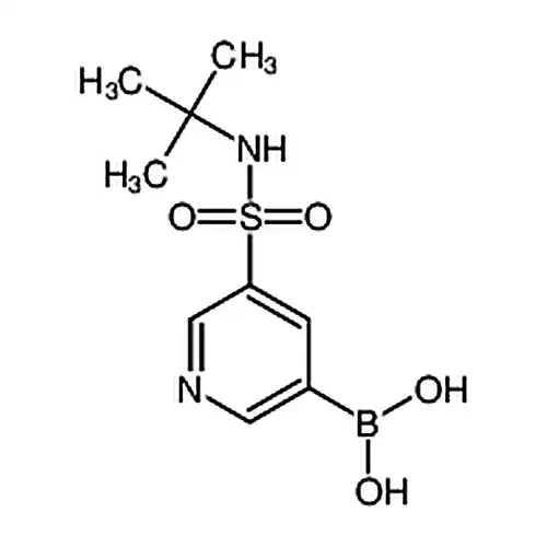 (5-(N-(叔丁基)氨磺酰)吡啶-3-基)硼酸