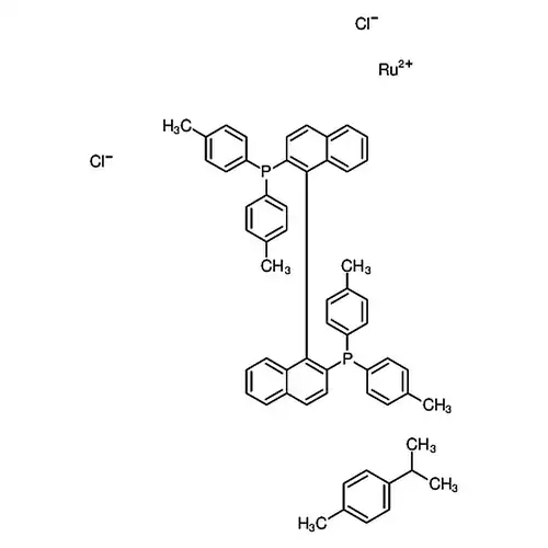 氯[(R)-(+)-2,2'-双(二-对甲苯基膦)-1,1'-联萘](对伞花烃)氯化钌(II)