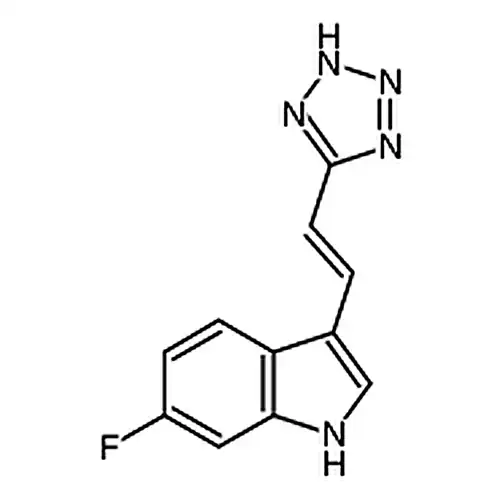 (E)-3-(2-(1H-四氮唑-5-基)乙烯基)-6-氟-1H-吲哚