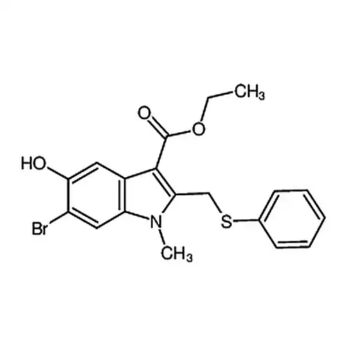 6-溴-5-羟基-1-甲基-2-(苯基硫甲基)吲哚-3-甲酸乙酯