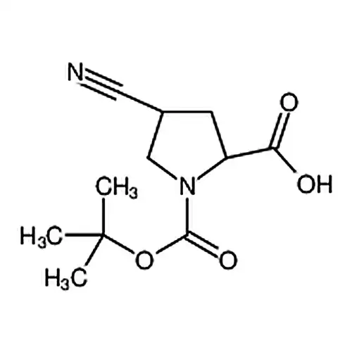 (2S,4S)-1-(叔丁氧基羰基)-4-氰基吡咯烷-2-羧酸