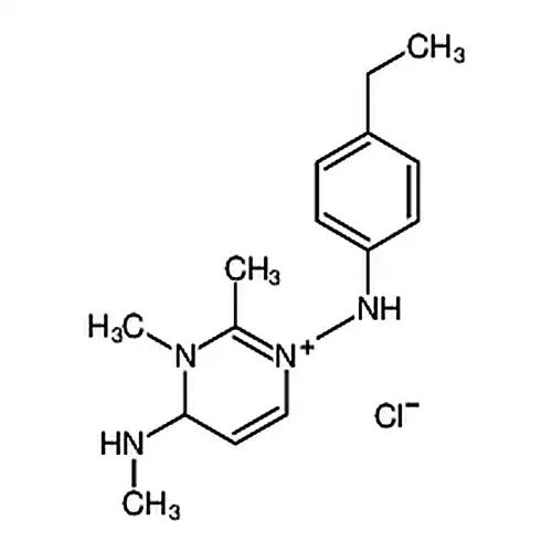 4-(N-乙基-N-苯基氨基)-1，2-二甲基-6-(甲基氨基)嘧啶鎓氯化物