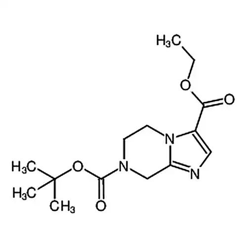 7-(叔丁基) 3-乙基 5，6-二氢咪唑并[1，2-a]吡嗪-3，7(8H)-二羧酸酯