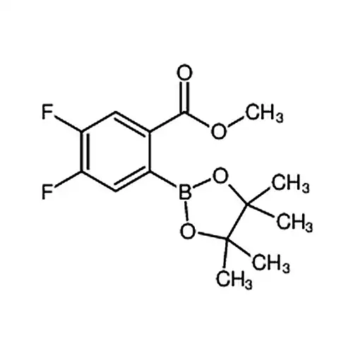 4，5-二氟-2-(4，4，5，5-四甲基-1，3，2-二氧硼烷-2-基)苯甲酸甲酯