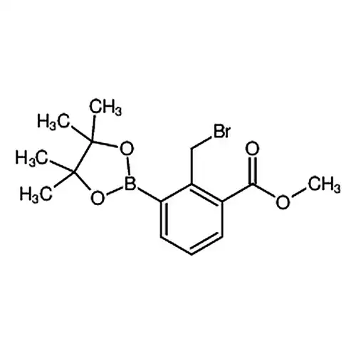 2-(溴甲基)-3-(4,4,5,5-四甲基-1,3,2-二氧硼杂环戊烷-2-基)苯甲酸甲酯