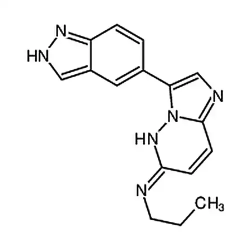 3-(1H-吲唑-5-基)-n-丙基-咪唑并[1,2-b]吡嗪-6-胺