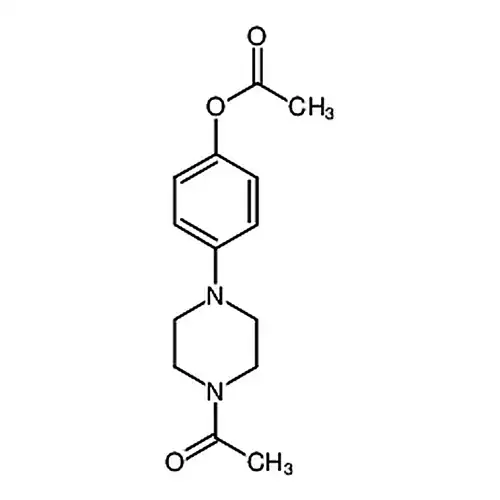 4-(4-乙酰基哌嗪-1-基)苯基 乙酸酯