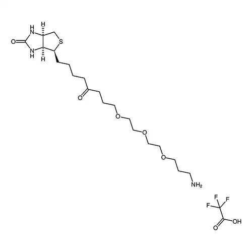 Biotin-C1-PEG3-C3-amine TFA