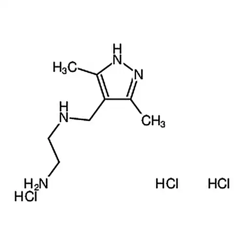 N1-((3,5-二甲基-1H-吡唑-4-基)甲基)-1,2-乙二胺三盐酸盐