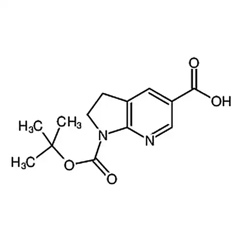 1-(叔-丁氧羰基)-2，3-二氢-1H-吡咯并[2，3-b]吡啶-5-羧酸