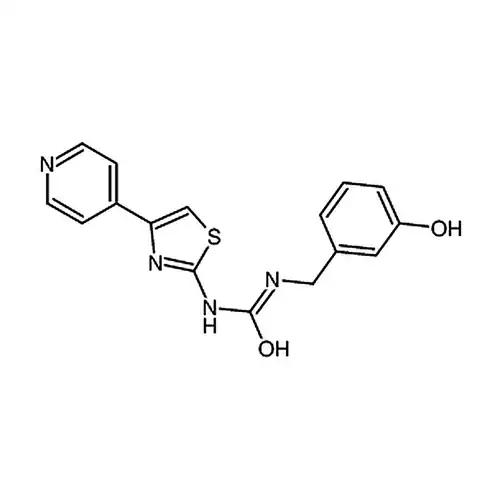 1-(3-羟基苄基)-3-[4-(吡啶-4-基)噻唑-2-基]脲