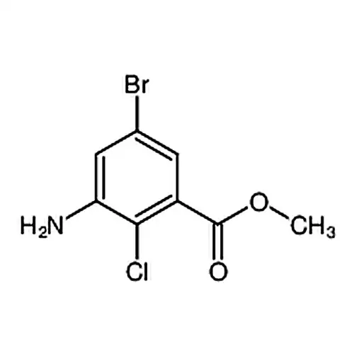 3-氨基-5-溴-2-氯苯甲酸甲酯