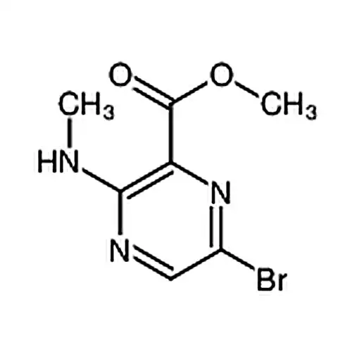 6-溴-3-(甲氨基)吡嗪-2-羧酸甲酯