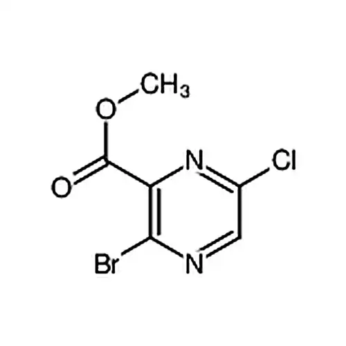 3-溴-6-氯吡嗪-2-羧酸甲酯