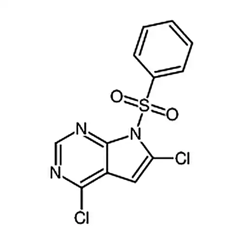 4,6-二氯-7-(苯基磺酰基)-7H-吡咯并[2,3-d]嘧啶