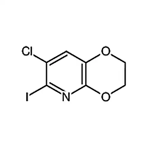 7-氯-6-碘-2，3-二氢-[1，4]二氧杂环己二烯并[2，3-b]吡啶