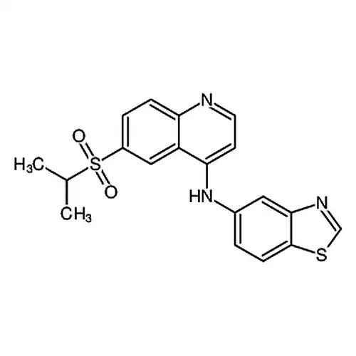 N-(6-(异丙基磺酰基)喹啉-4-基)苯并[d]噻唑-5-胺