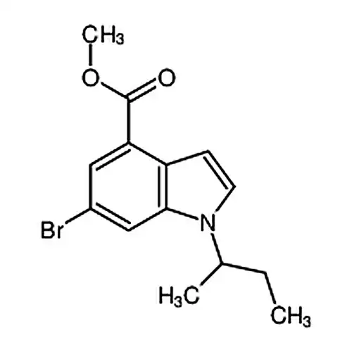 6-溴-1-(仲丁基)-1H-吲哚-4-羧酸甲酯