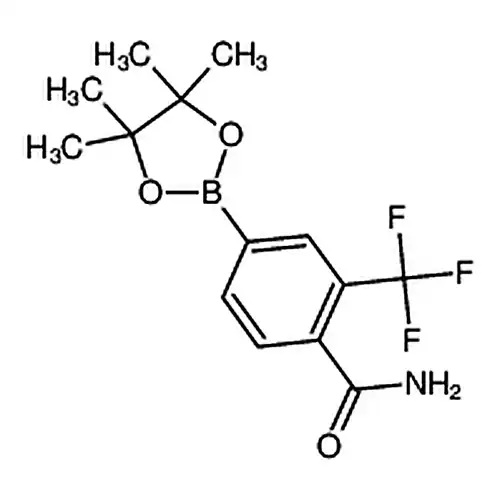 3-(三氟甲基)-4-氨基甲酰基苯基硼酸频哪醇酯