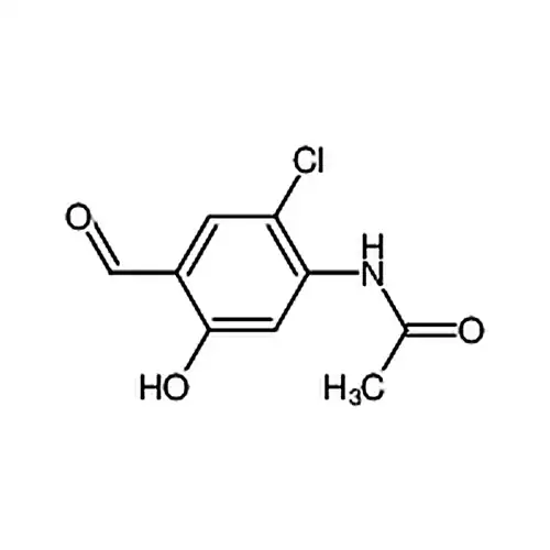 N-(2-氯-4-甲酰基-5-羟苯基)乙酰胺
