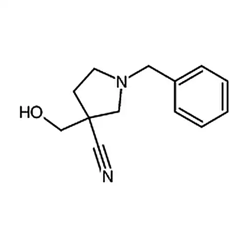 1-苄基-3-(羟甲基)吡咯烷-3-甲腈