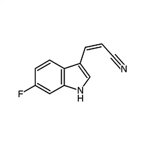 (Z)-3-(6-氟-1H-吲哚-3-基)丙烯腈