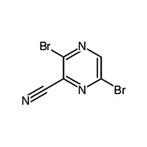 3，6-二溴吡嗪-2-甲腈