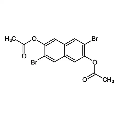 3，7-二溴萘-2，6-二基二乙酸酯