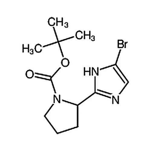 2-(5-溴-1H-咪唑-2-基)吡咯烷-1-羧酸叔丁酯