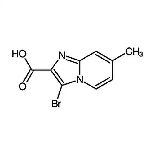 3-溴-7-甲基咪唑并[1,2-a]吡啶-2-羧酸