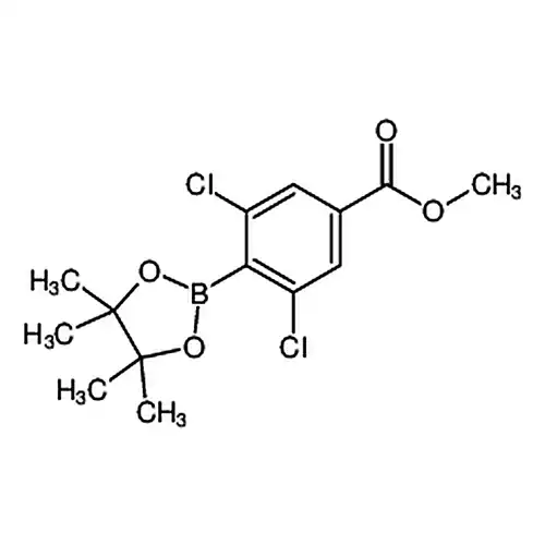 3，5-二氯-4-(4，4，5，5-四甲基-1，3，2-二氧硼杂环戊烷-2-基)苯甲酸甲酯
