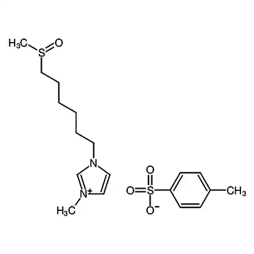 1-甲基-3-[6-(甲基亚磺酰基)己基]咪唑对甲苯磺酰盐