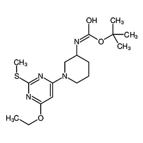 (1-(6-乙氧基-2-(甲硫基)嘧啶-4-基)哌啶-3-基)氨基甲酸叔丁酯